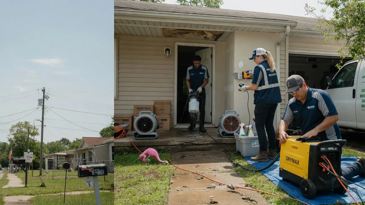 Storm Damage Water Removal in Courtland, AL near me